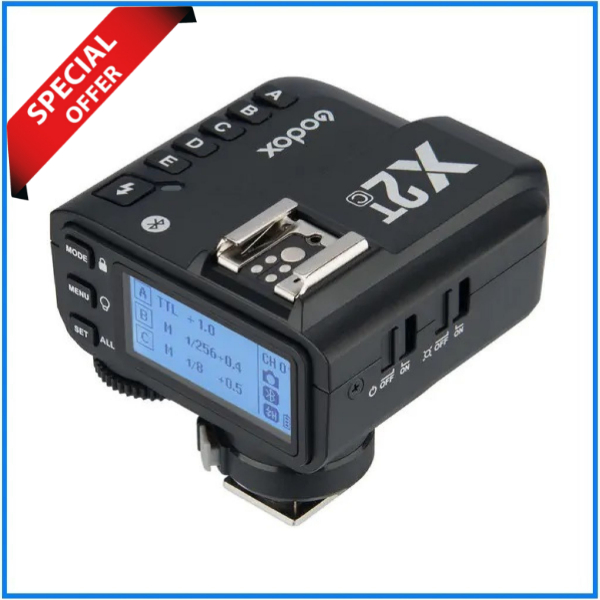 Godox X2T-C TTL Wireless Flash Trigger Transmitter for Canon Cameras – Black