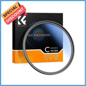 K&F Concept 49mm KF01.1421 Classic Series Blue Multi-Coated Professional HMC UV Filter - Black