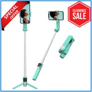 MOZA NANO SE Extendable Selfie Smartphone Gimbal with Remote Control - Light Green