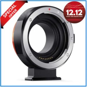 K&F Concept KF06.464 Canon EF-EOS M Auto Focus Electronic Professional Lens Adapter - Black