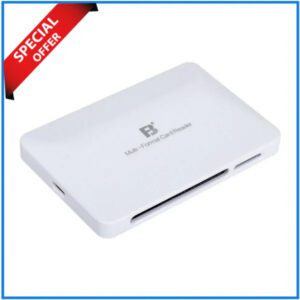 FB TECH FB-680s Multi-Format Professional Card Reader - White