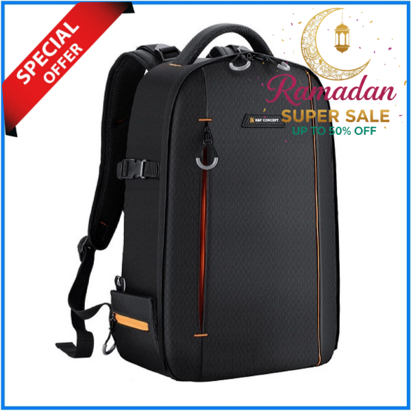 K&F Concept KF13.140 Multifunctional Waterproof Beta Lightweight Camera Backpack - Black