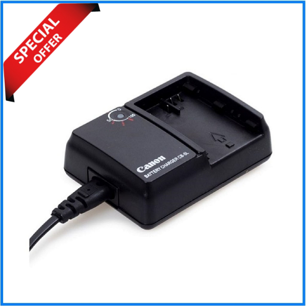 Canon CB-5L Charger with Power Cable for BP-511 Battery Pack - Black
