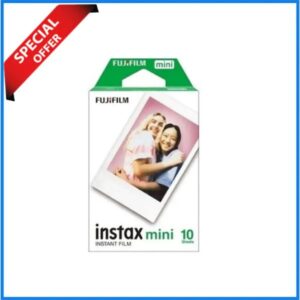 Fujifilm instax mini Film for Fujifilm Instant Film Camera (10 Sheets) - Color Film