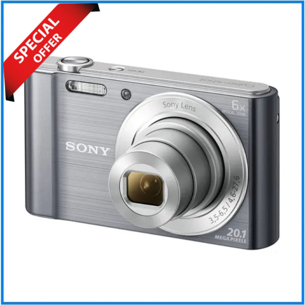 SONY Cyber-Shot DSC-W810 Digital Compact Camera (USED) – Silver