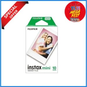 Fujifilm instax mini Film for Fujifilm Instant Film Camera (10 Sheets) - Color Film
