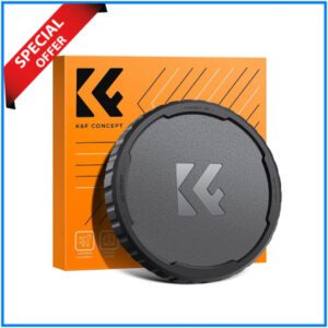 K&F Concept KF04.062 67mm Soft Silicone Cap for Variable ND Filters - Black