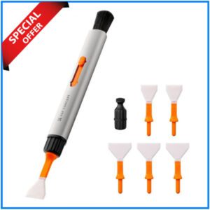 K&F Concept SKU.1898 Replaceable Versatile Switch Cleaning Pen Set - Black