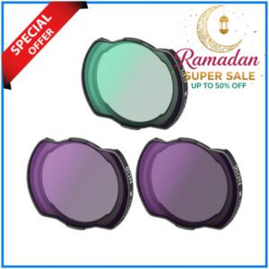 K&F Concept SKU.1979 DJI Avata NANO-X Series Drone Filter Set 3pcs (CPL+ND8+ND16) with Anti-Reflection Waterproof & Scratch-Resistant - Black