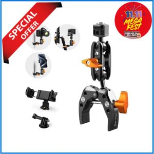 K&F Concept KF31.083 MS-13 Multi-Functional Super Clamp Ballhead 1/4