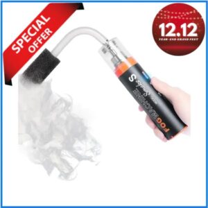 LENSGO Smoke S All-in-One Handheld Professional Fog Machine with Wireless Remote (30W) - Black