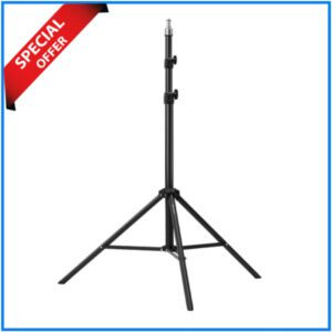 K&F Concept KF34.042 Portable Light Stand (7.5ft/2.3M) - Black