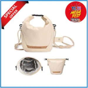 K&F Concept KF13.168V1 Lightweight Crossbody Camera Sling Bag - Beige