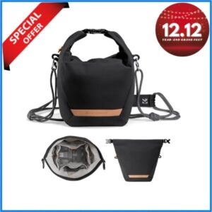 K&F Concept KF13.168V2 Lightweight Crossbody Camera Sling Bag - Black