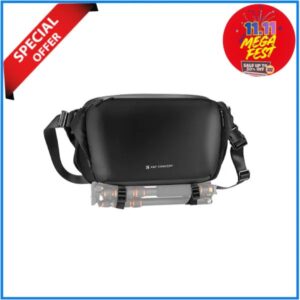 K&F Concept KF13.177 Waterproof Large Alpha Camera Sling Shoulder Bag - Black