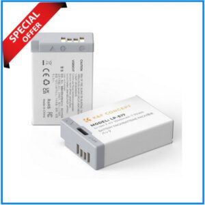 K&F Concept KF28.0049S1 Canon LP-E17 1040mAh Rechargeable Type-C Direct Charging Battery - Black