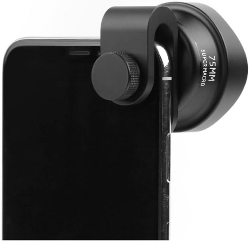 DHOLES ULANZI 75mm Super Macro Lens for Smartphones (Slightly Used) - Black - Image 4
