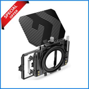 K&F Concept SKU.2180V1 Matte Box Kit Compatible with Two 4x5.65