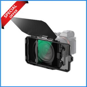 K&F Concept SKU.2181V1 Matte Box Kit with ND8 Square Filter Compatible Two 4x5.65