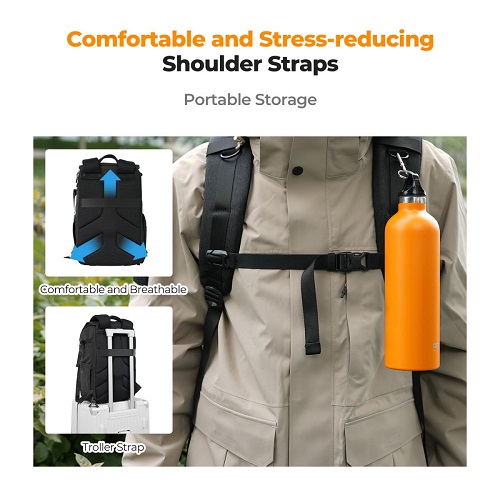 K&F Concept KF13.104V2 Multifunctional Waterproof Camera Backpack with 15.6