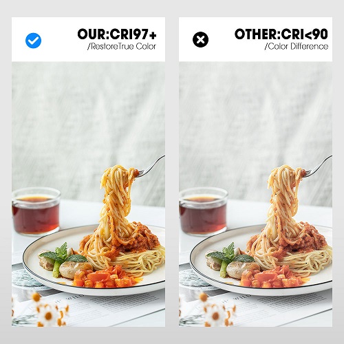 Ye Pro LED 800 RGB Professional LED Video Light with NP-F770 Dual Battery & Charger Set - Black - Image 5