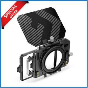K&F Concept SKU.2364V1 Matte Box Kit Compatible Two 4x5.65