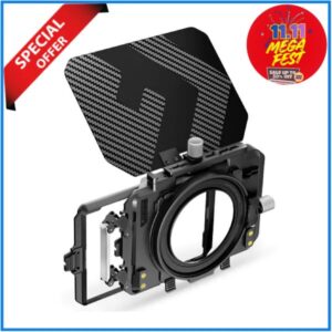 K&F Concept SKU.2364V1 Matte Box Kit Compatible Two 4x5.65