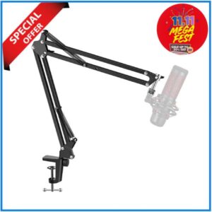 YE Flexible Microphone Desktop Stand - Black