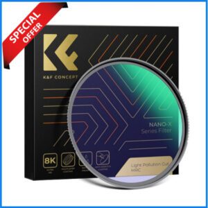 K&F Concept 67mm KF01.1117 XK43 Nano-X Series Natural Night Anti-Light Cut Filter - Black