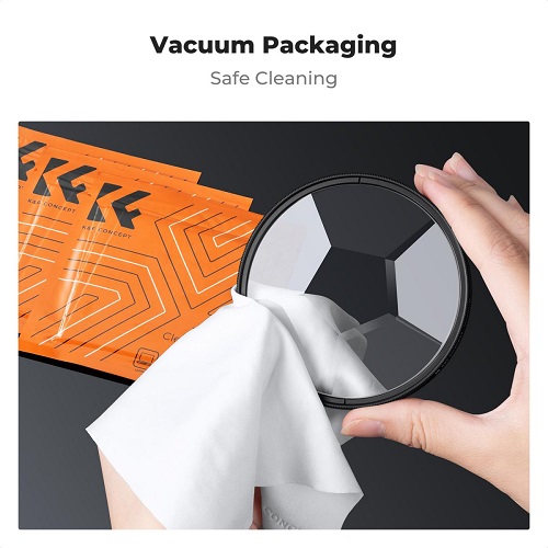 K&F Concept 67mm KF01.2805V1 Kaleidoscope Central Prism Hexagonal Special Effect Filter - Black - Image 6