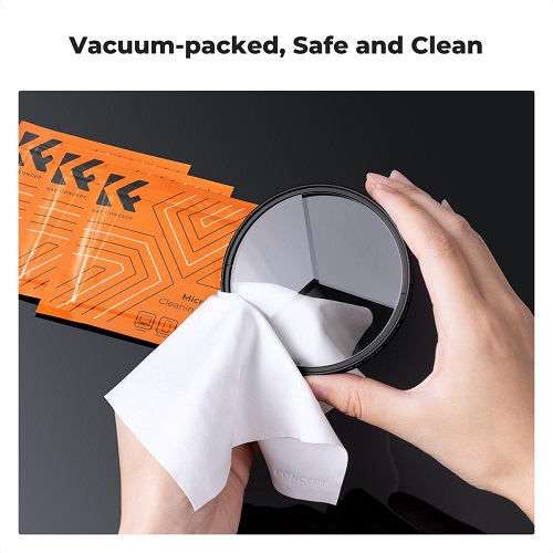 K&F Concept 67mm KF01.2813V1 Kaleidoscope Central Prism Triangular Special Effect Filter - Black - Image 6