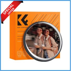 K&F Concept 67mm KF01.2821V1 Single Motion Blur Special Effect Filter - Black