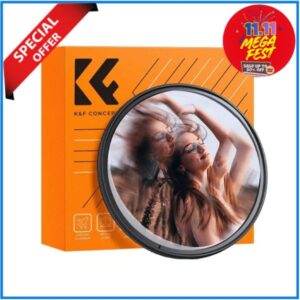 K&F Concept 67mm KF01.2825V1 Bilateral Motion Blur Special Effect Filter - Black