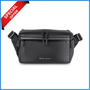 K&F Concept KF13.212 Waterproof Urban Wander Sling/Shoulder Camera Bag (10L) - Black