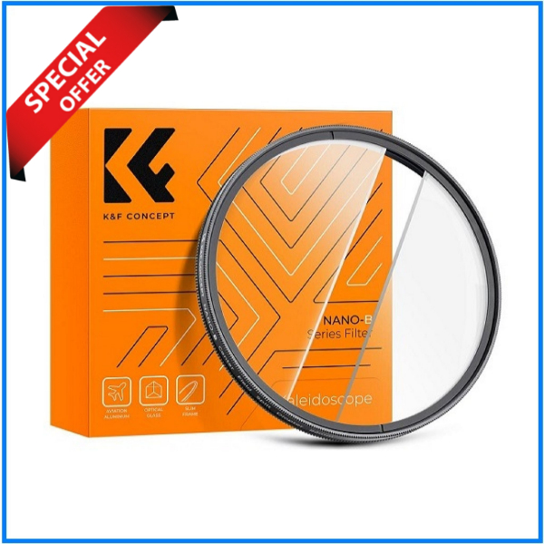 K&F Concept 67mm KF01.2669V1 Special Effect Centerfield Split Diopter Filter - Black