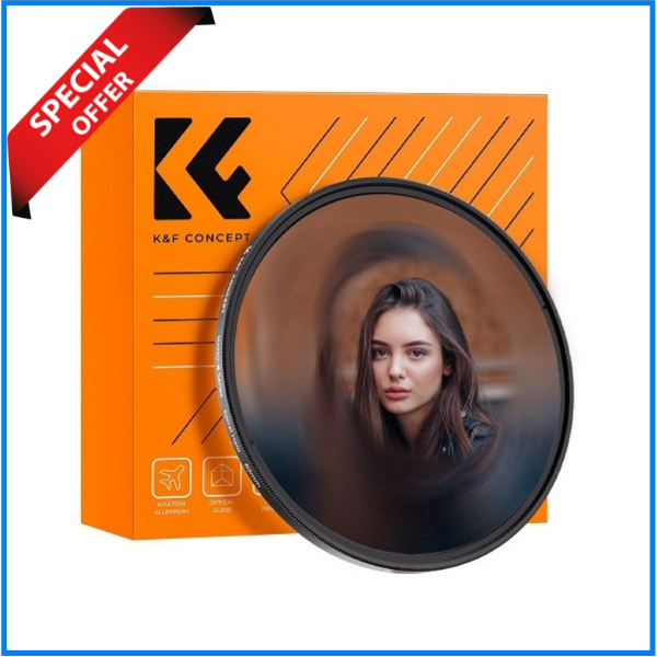 K&F Concept 67mm KF01.2711 Premium Optical Special Effect Spiral Halo Filter - Black