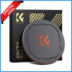 K&F Concept 67mm KF04.071 Aluminum Alloy 2-in-1 Screw Thread & Magnetic Lens Cap - Black