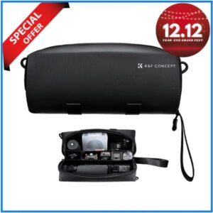 K&F Concept KF13.200 DJI Osmo Pocket 3 Portable Storage Protective Carrying Case for Creator Combo - Black