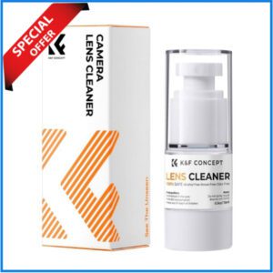 K&F Concept KF08.044 Camera Lens Cleaning Liquid Spray (15ML) – White