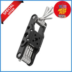 K&F Concept KF31.099 Folding Screwdriver Hex Key Tools Set for Assembly of Photographic Equipment Repair - Black