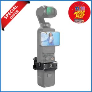K&F Concept KF31.163 DJI Osmo Pocket 3 Aluminum Alloy Multi-Function Expansion Frame - Black
