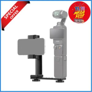 K&F Concept KF31.164 DJI Osmo Pocket 3 Smartphone Holder Expansion - Black