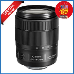 Canon EF-S 18-135mm f/3.5-5.6 IS NANO USM Lens (USED) - Black
