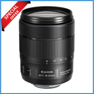 Canon EF-S 18-135mm f/3.5-5.6 IS NANO USM Lens (USED) - Black