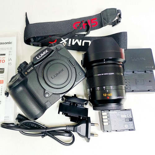 Panasonic Lumix GH5 Mirrorless Camera with LEICA DG 12-60mm Lens Kit (SLIGHTLY USED) - Black - Image 7