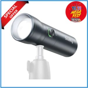 SmallRig RF 10C Portable Focusable Zoom LED Video Light for Photo Video - Black