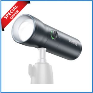 SmallRig RF 10C Portable Focusable Zoom LED Video Light for Photo Video - Black