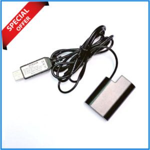 VITESUN DC COUPLER DMW-DCC12 for Panasonic Lumix DMW-BLF19E Battery - Black