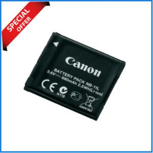 Canon NB-11L Rechargeable Li-Ion Battery - Black