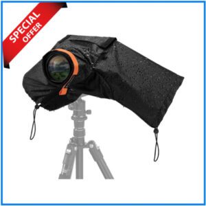 K&F Concept KF13.182 Professional Waterproof Camera Rain Cover - Black